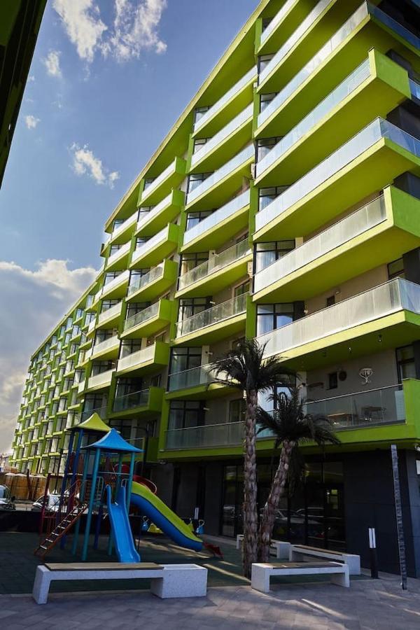 Blue Apartment In Spa N Pool Beach Resort Năvodari Esterno foto