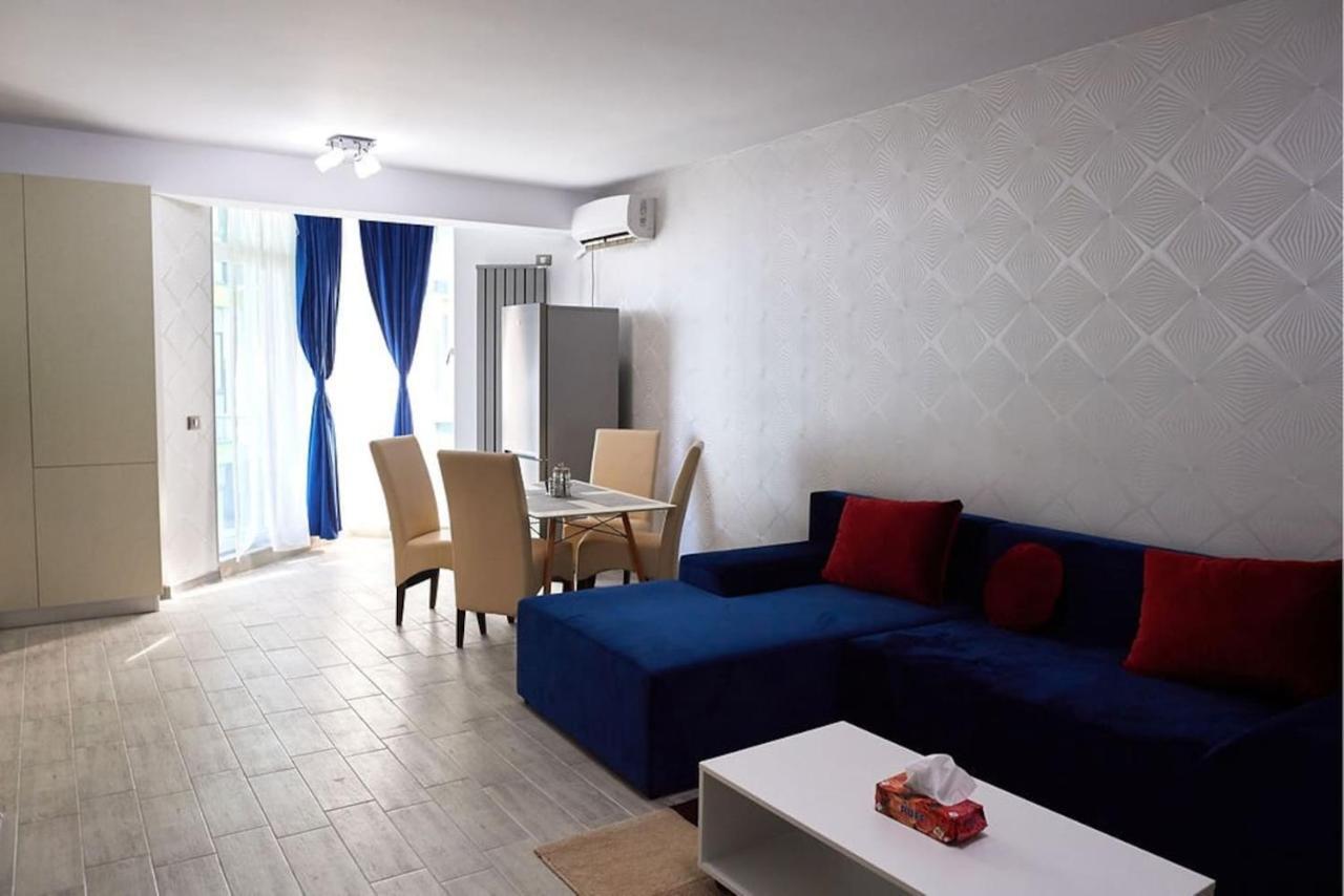 Blue Apartment In Spa N Pool Beach Resort Năvodari Esterno foto