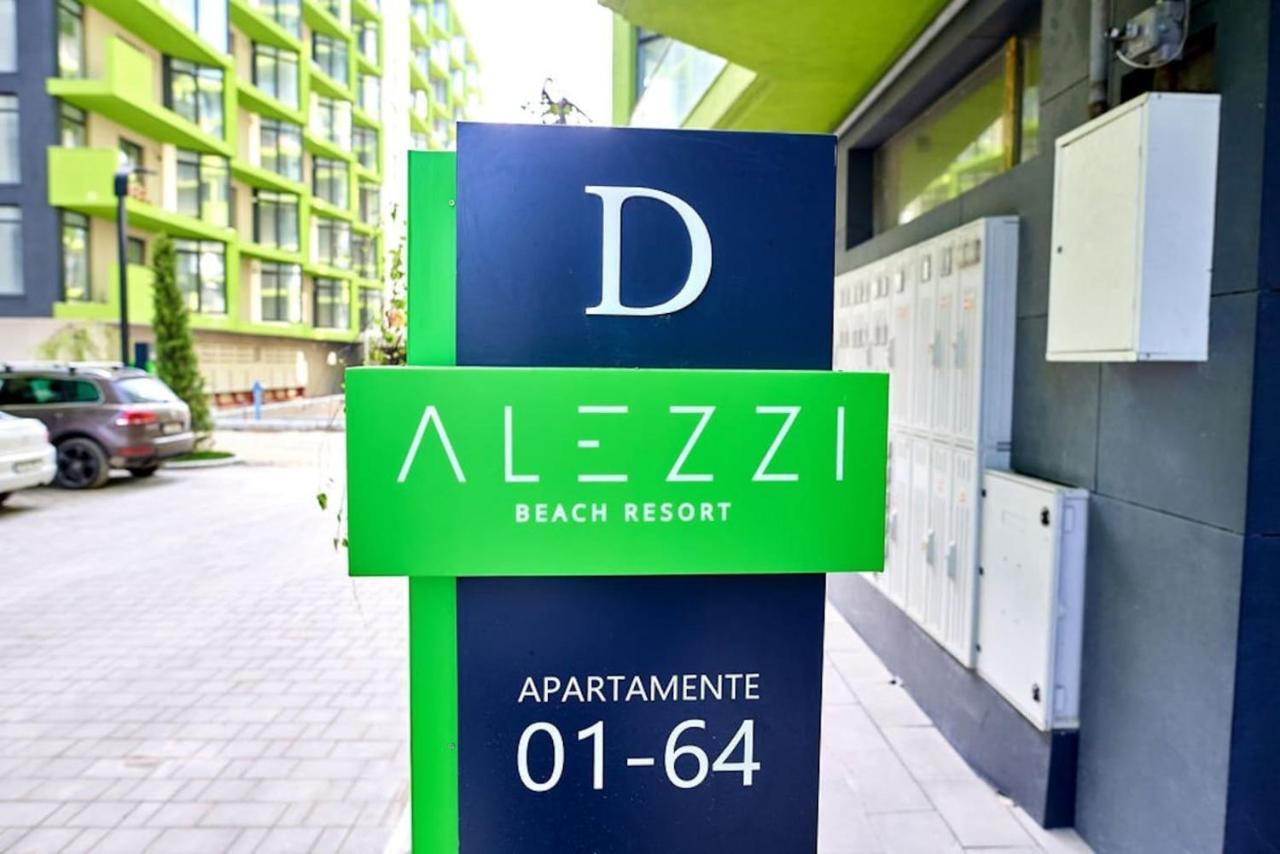 Blue Apartment In Spa N Pool Beach Resort Năvodari Esterno foto